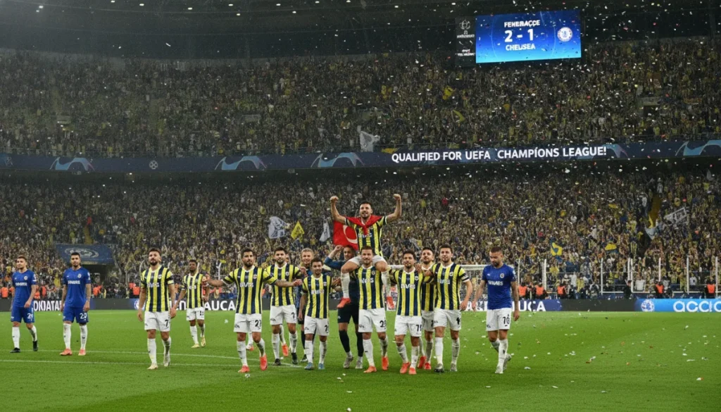 Lyon Deplasmanında Destan: Fenerbahçe Gruplarda!