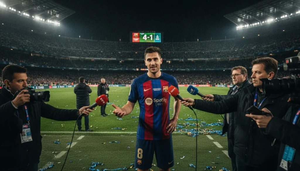 Barcelona Yıldızı Rodri: RAMS Park’taki Gürültü İnanılmazdı